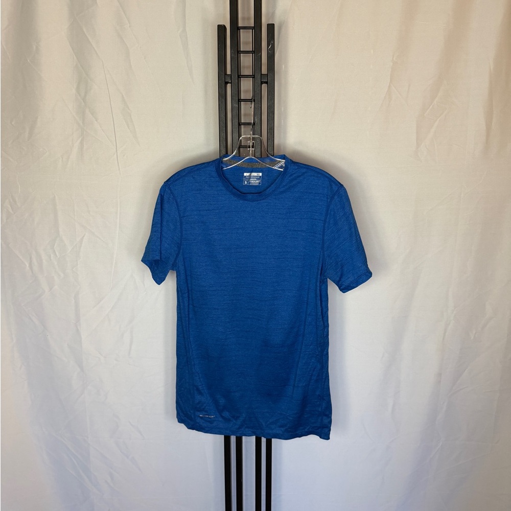 Layer 8 Men's Deep Blue Short Sleeve Shirt‎